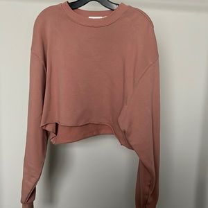 Good American Cropped & Cool Sweatshirt - 2